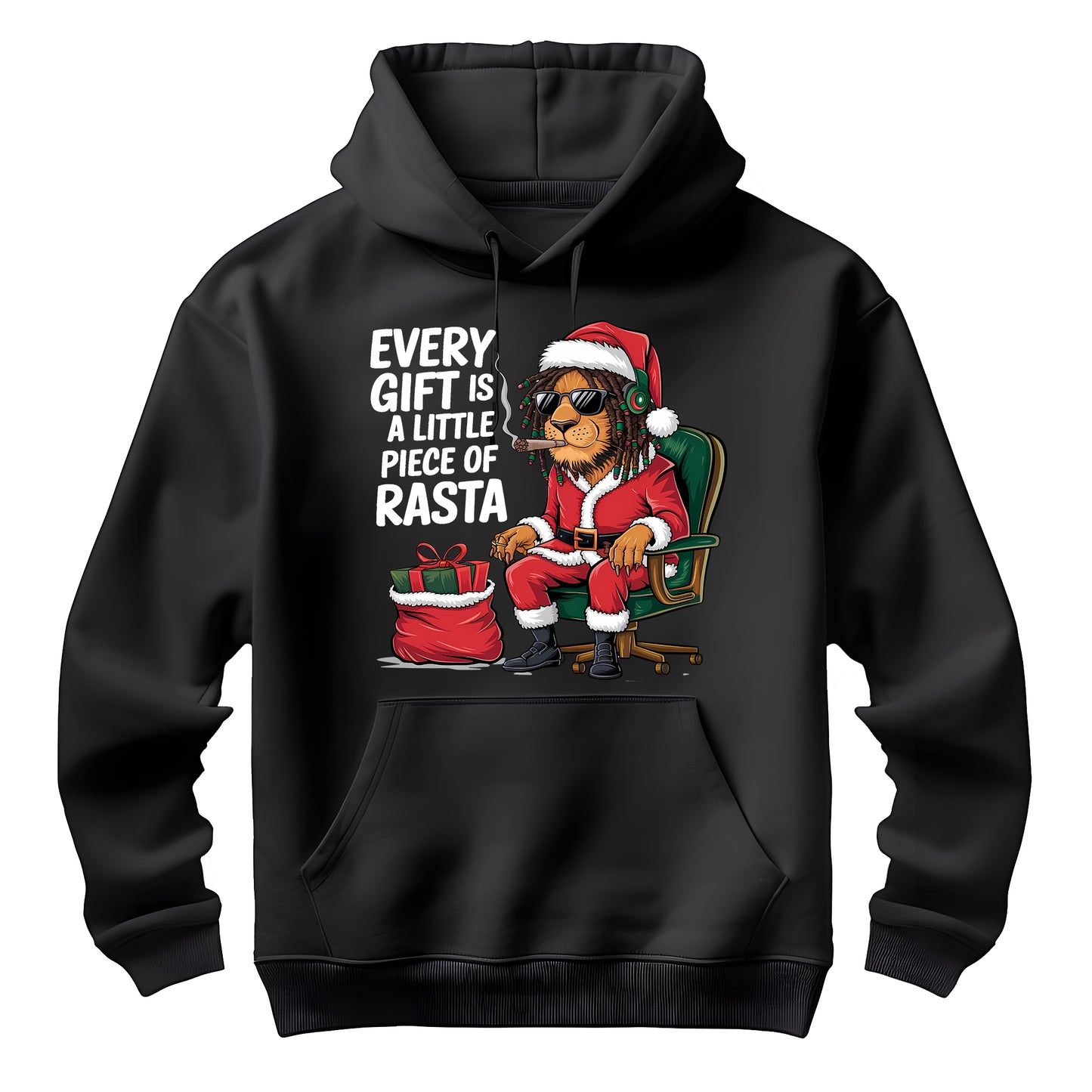 Rasta Gift Peace Christmas Hoodie