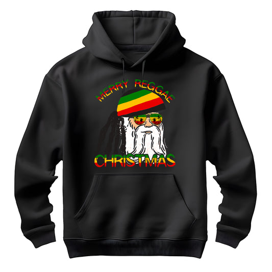 Merry Reggae Christmas Santa Hoodie