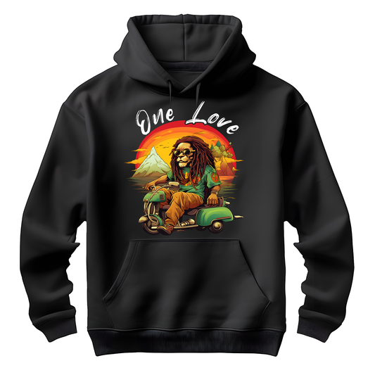 Vacation Reggae Lion Unisex Hoodie