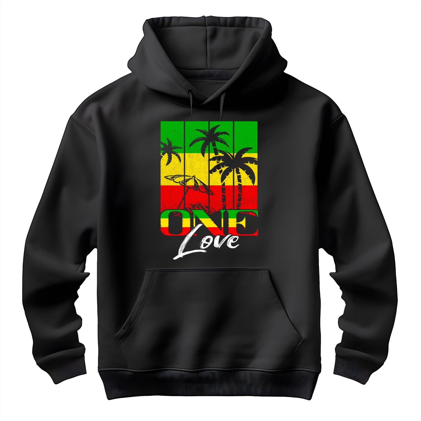 Reggae Vacation Palms Hoodie