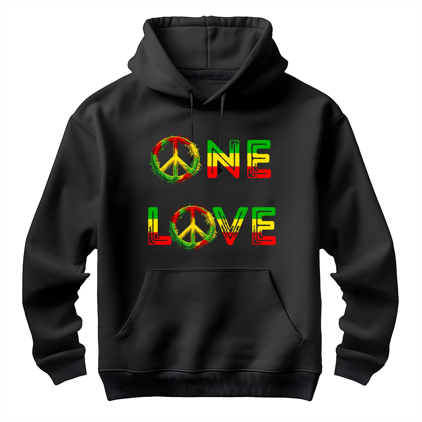 Reggae Peace One Love Hoodie