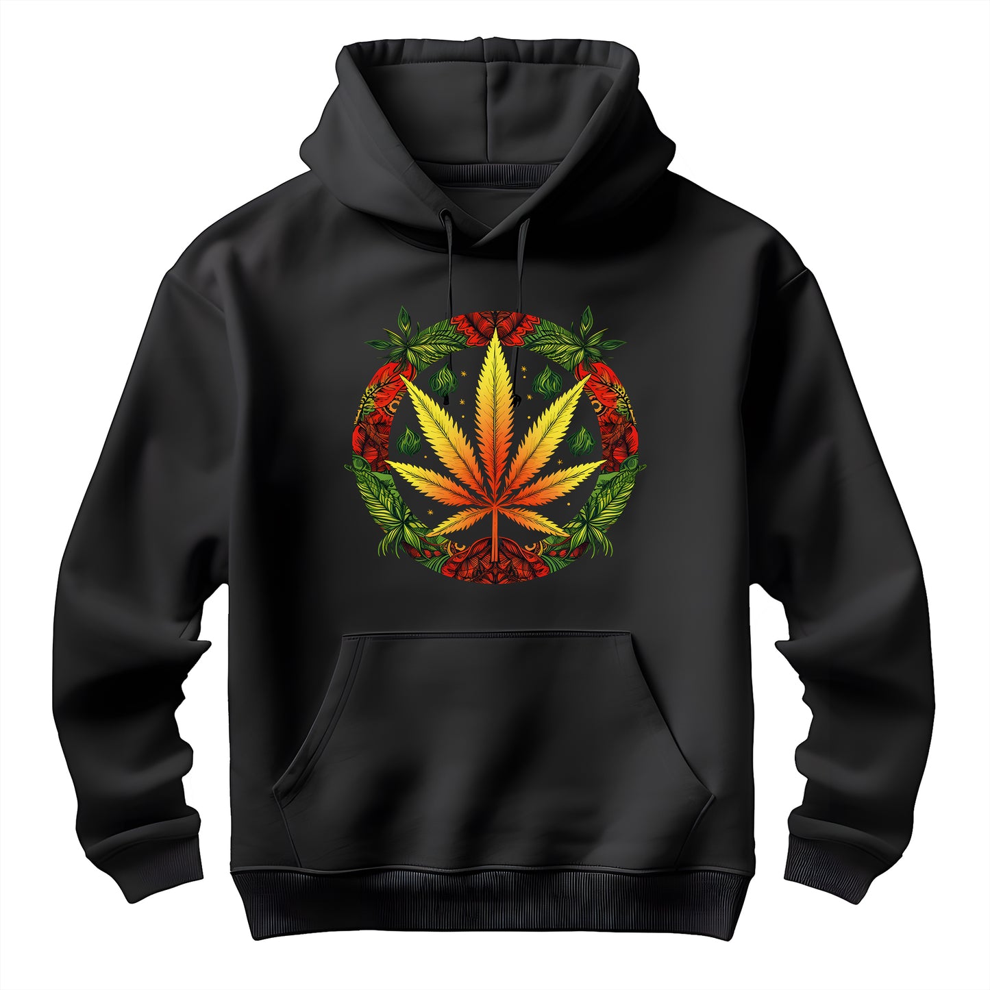 Reggae Peace Mandala Hoodie