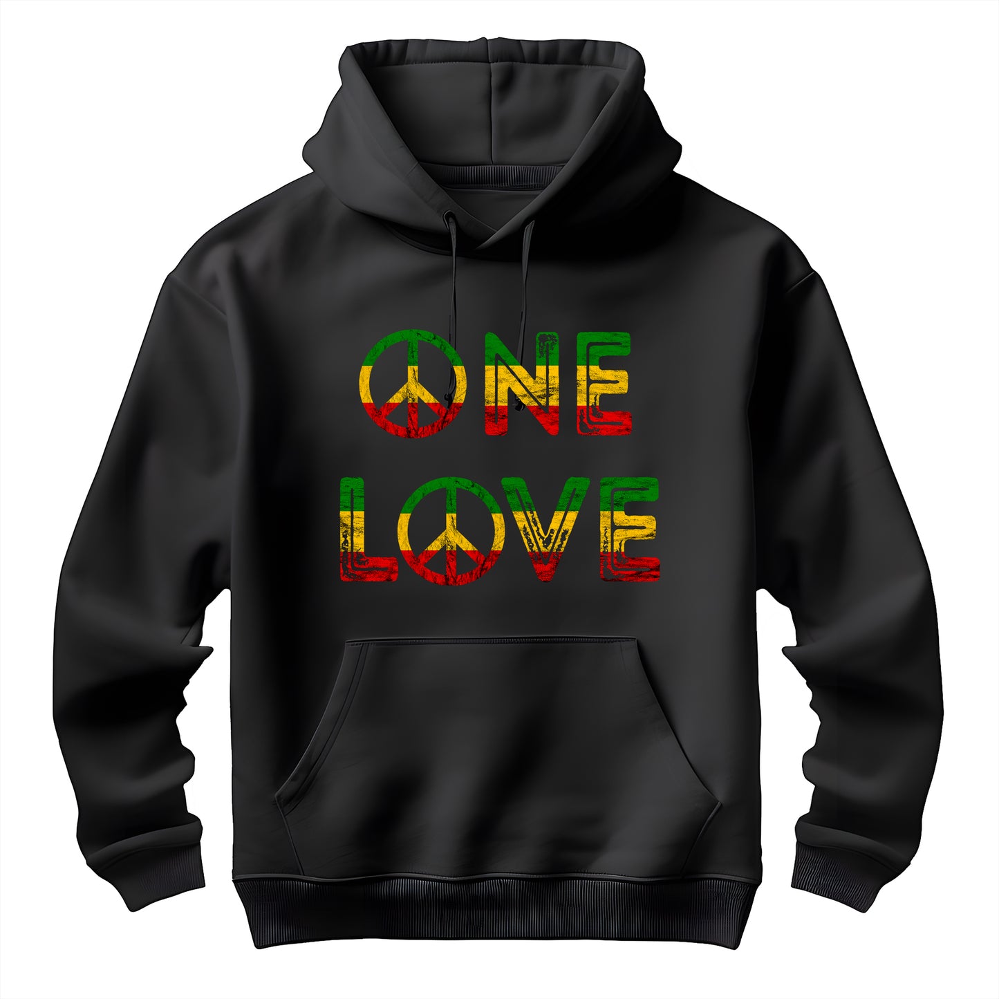 Reggae One Love Peace Hoodie