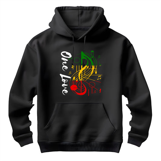 Reggae Music Harmony Note Unisex Hoodie