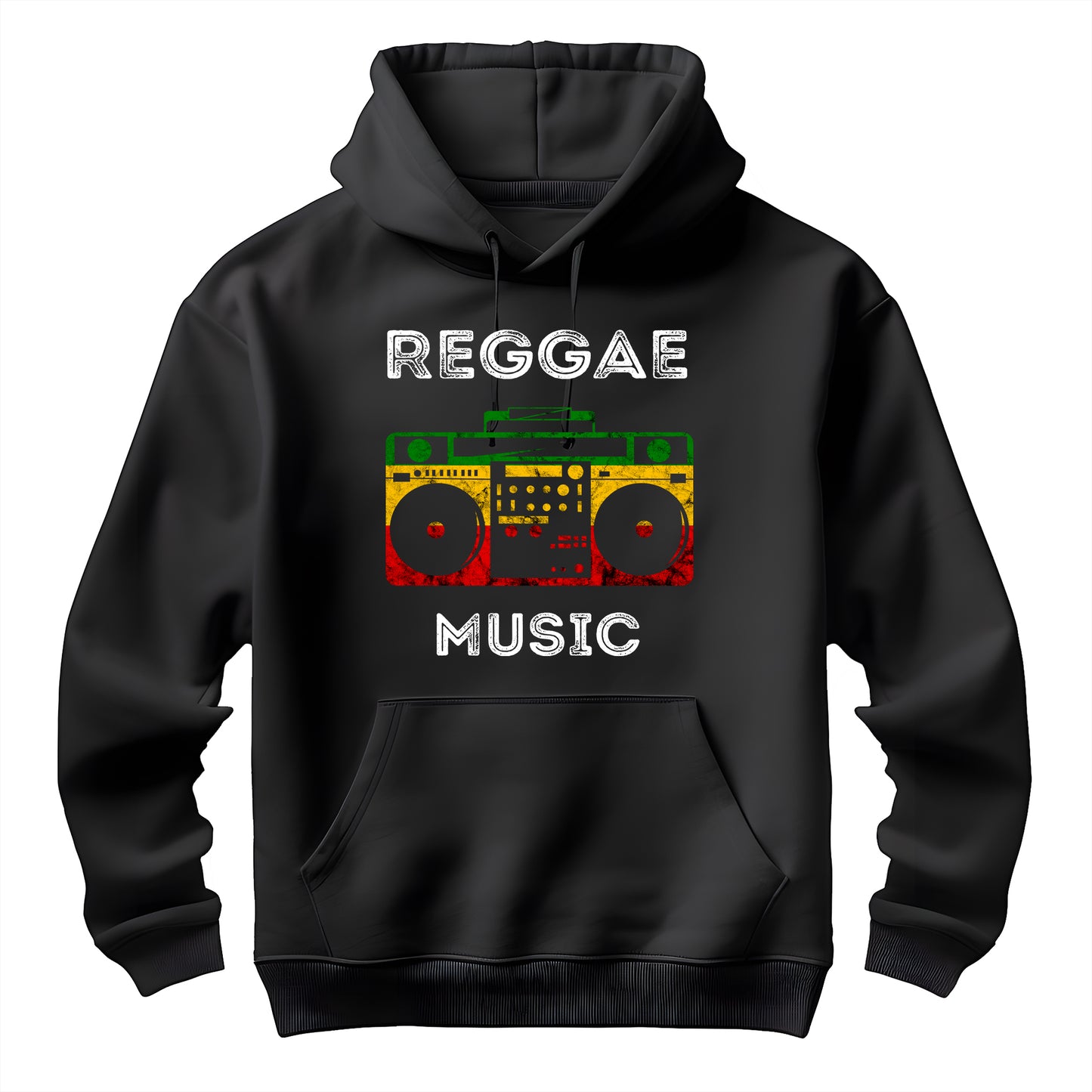 Reggae Music Box Unisex Hoodie