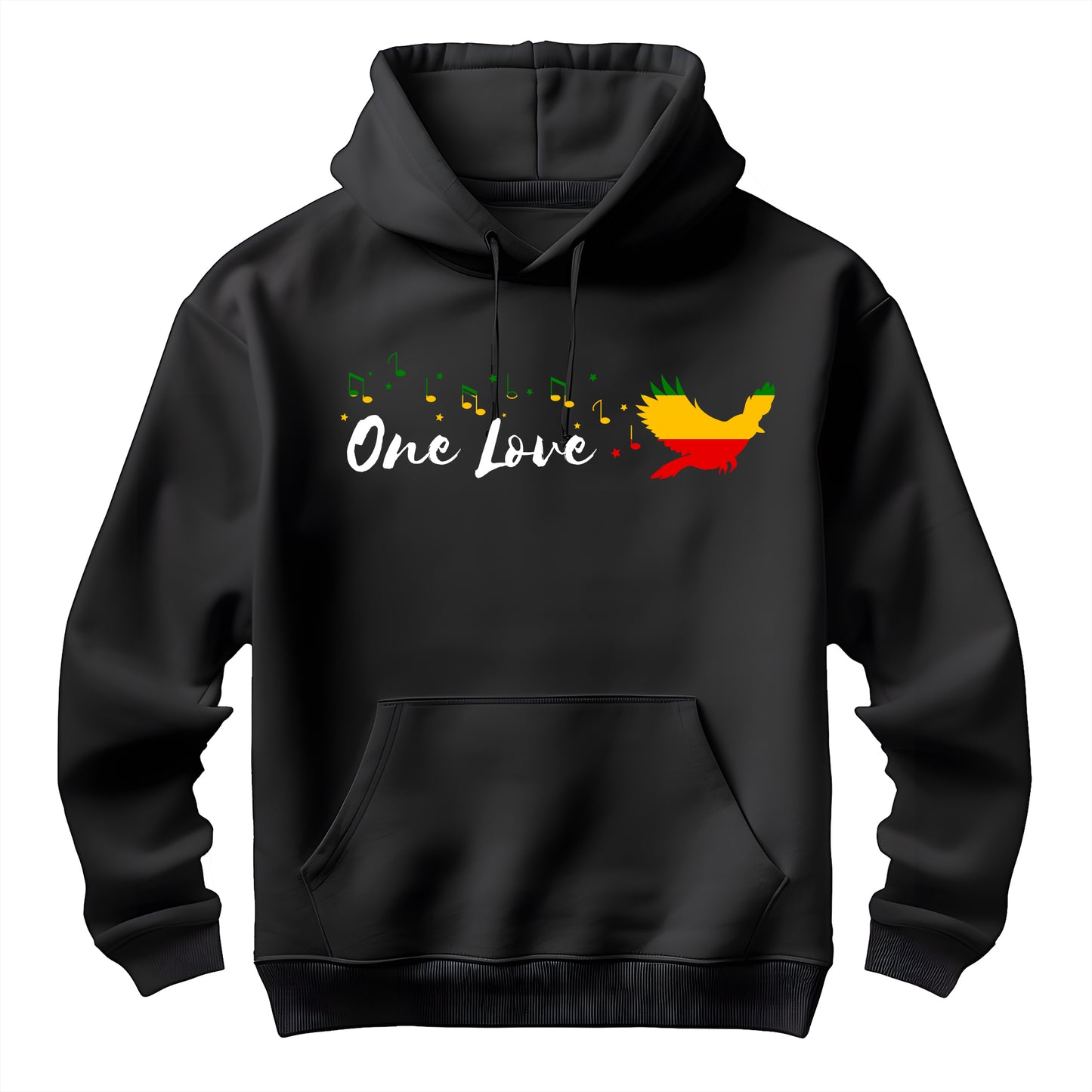 Reggae Music Bird Hoodie