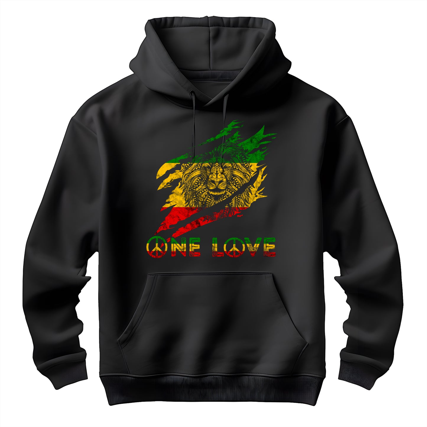 Reggae Lion Claw Unisex Hoodie