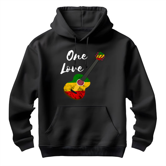 Reggae Guitar Unisex Hoodie