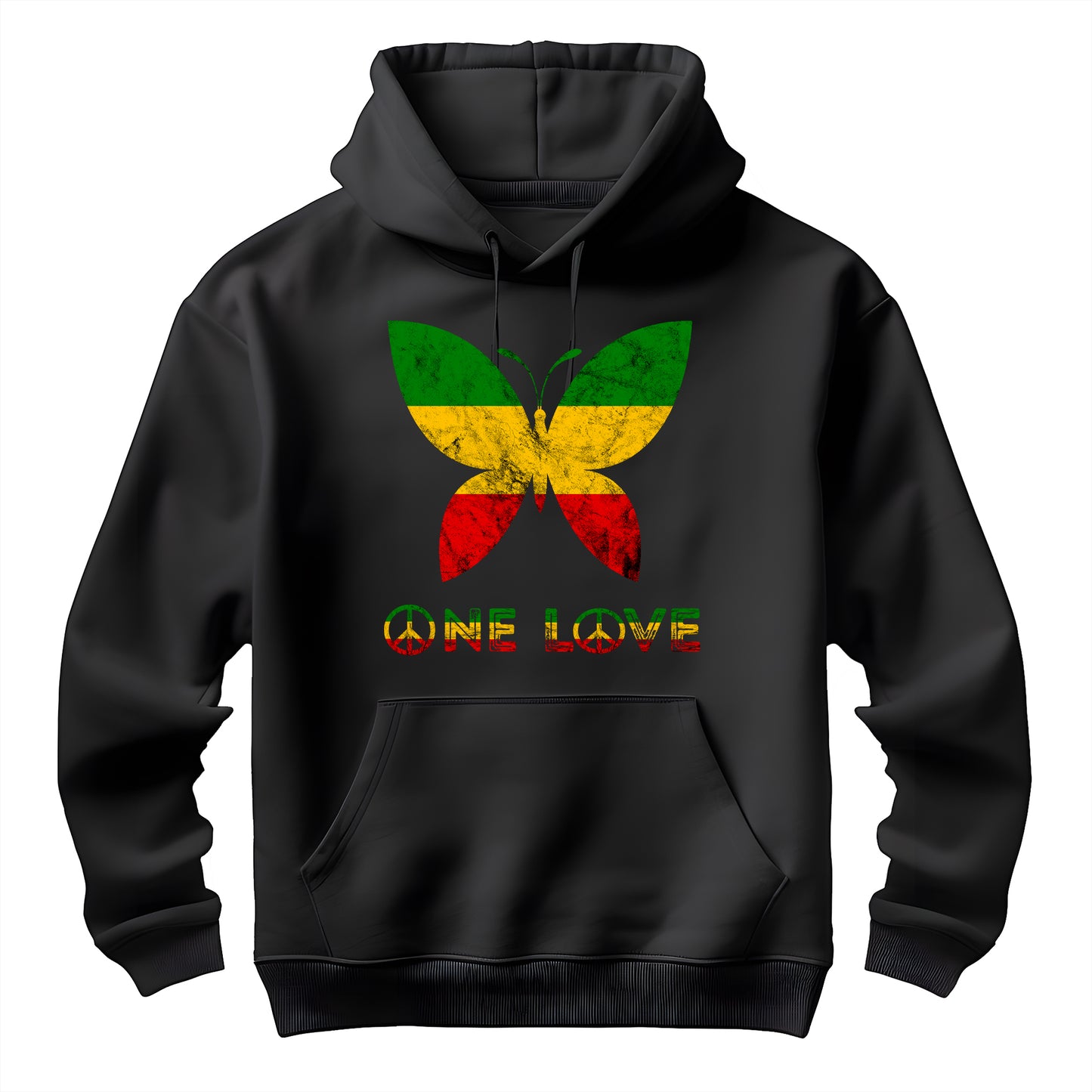 Reggae Butterfly Unisex Hoodie