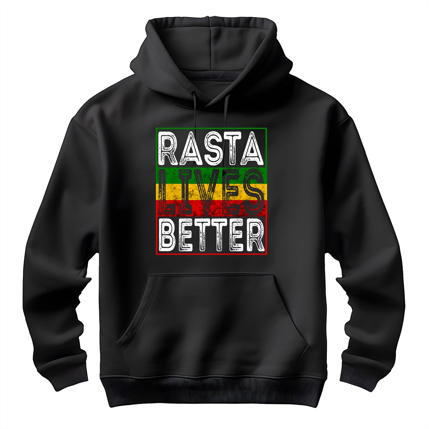 Rasta Lives Better Hoodie