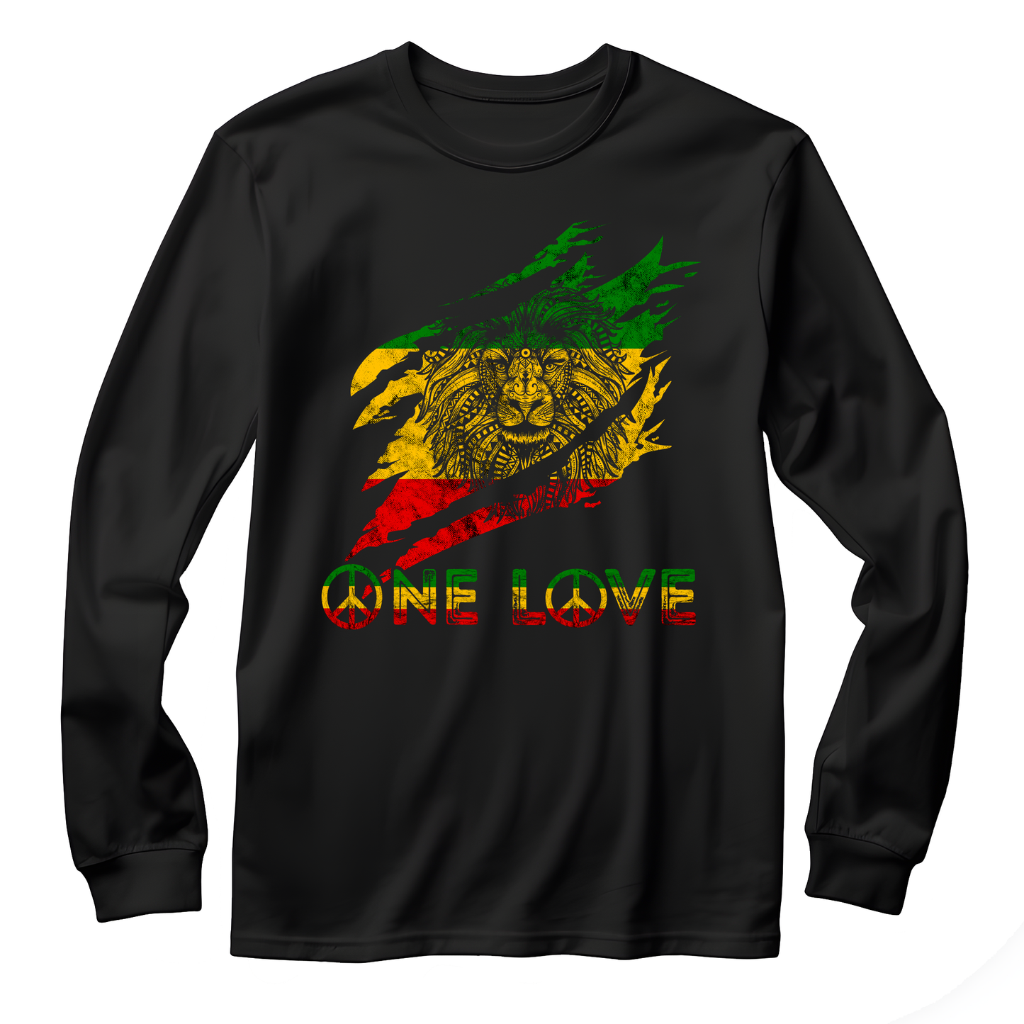 Reggae Lion Claw Long Sleeve