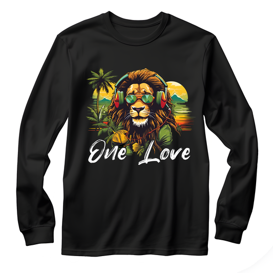 Relax Reggae Lion Unisex Long Sleeve