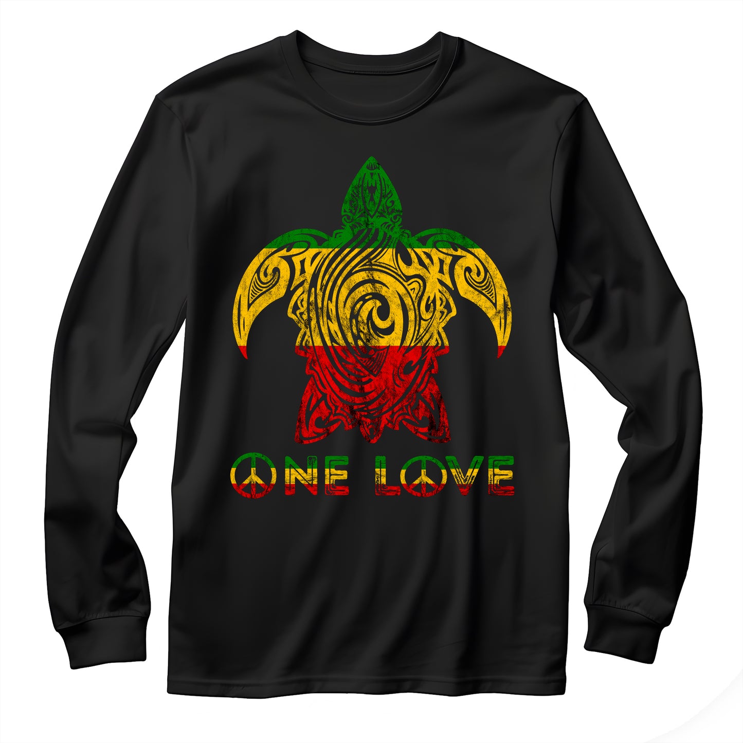 Tribal Turtle Unisex Long Sleeve