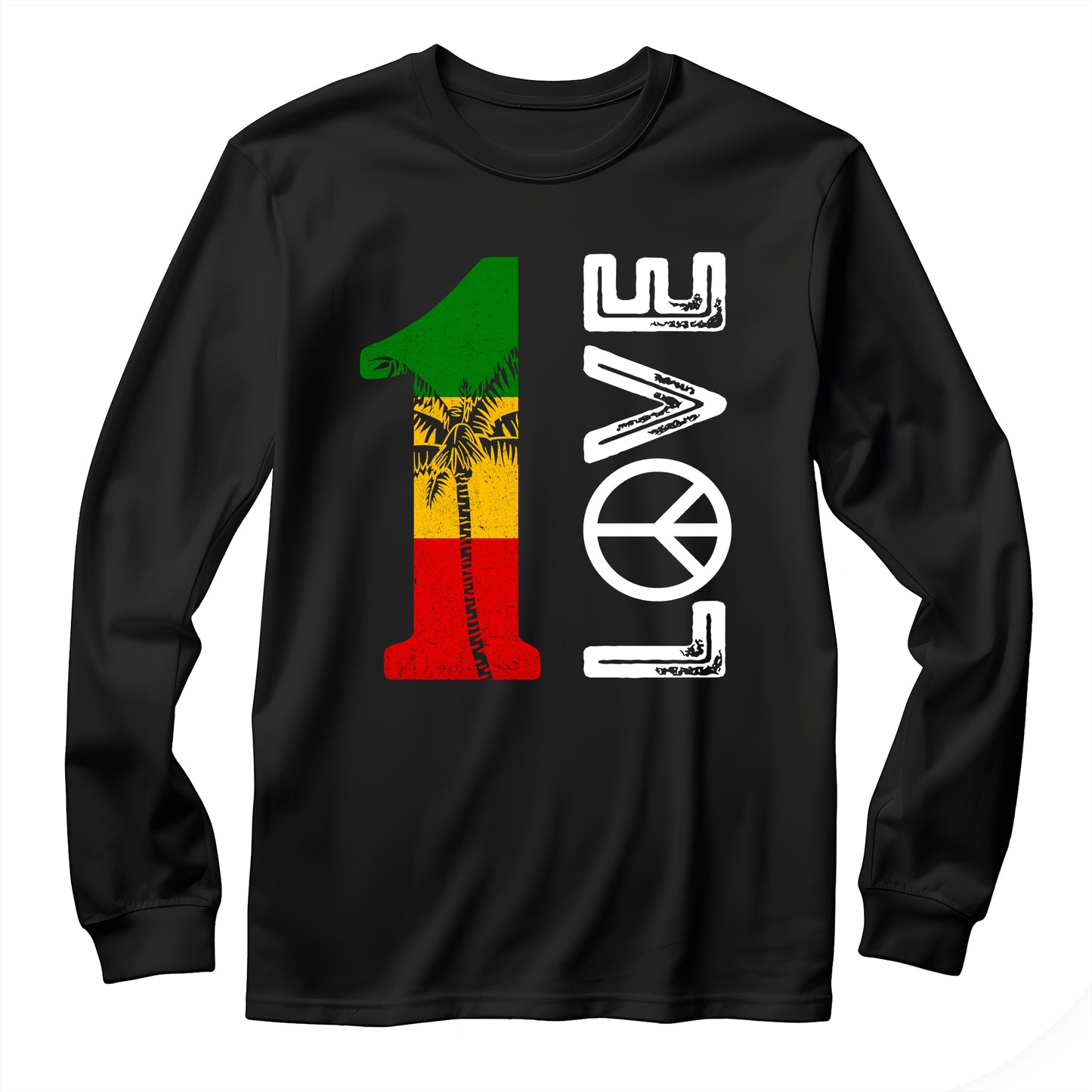 Reggae Vacation 1 Love Unisex Long Sleeve