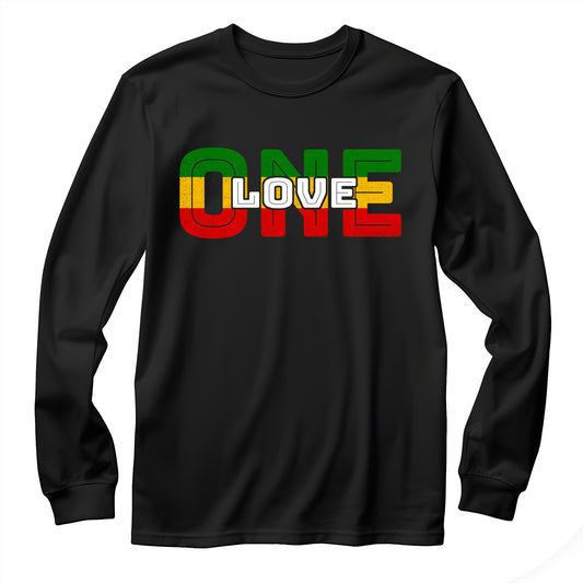 Reggae Pride One Love Unisex Long Sleeve