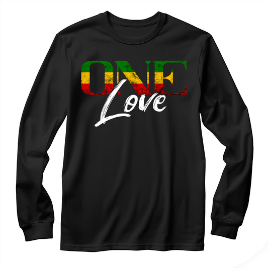 Reggae One Love Art Unisex Long Sleeve