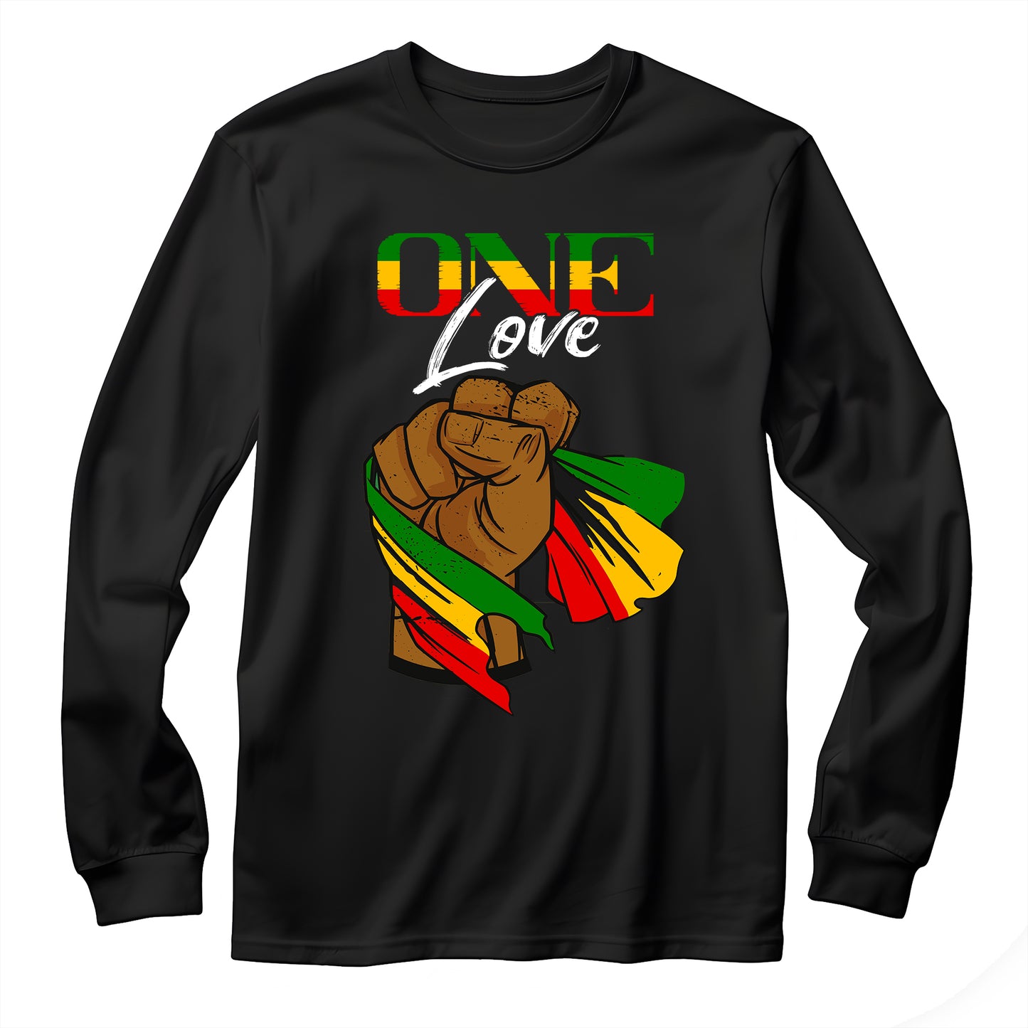 Reggae One Fist Love Long Sleeve