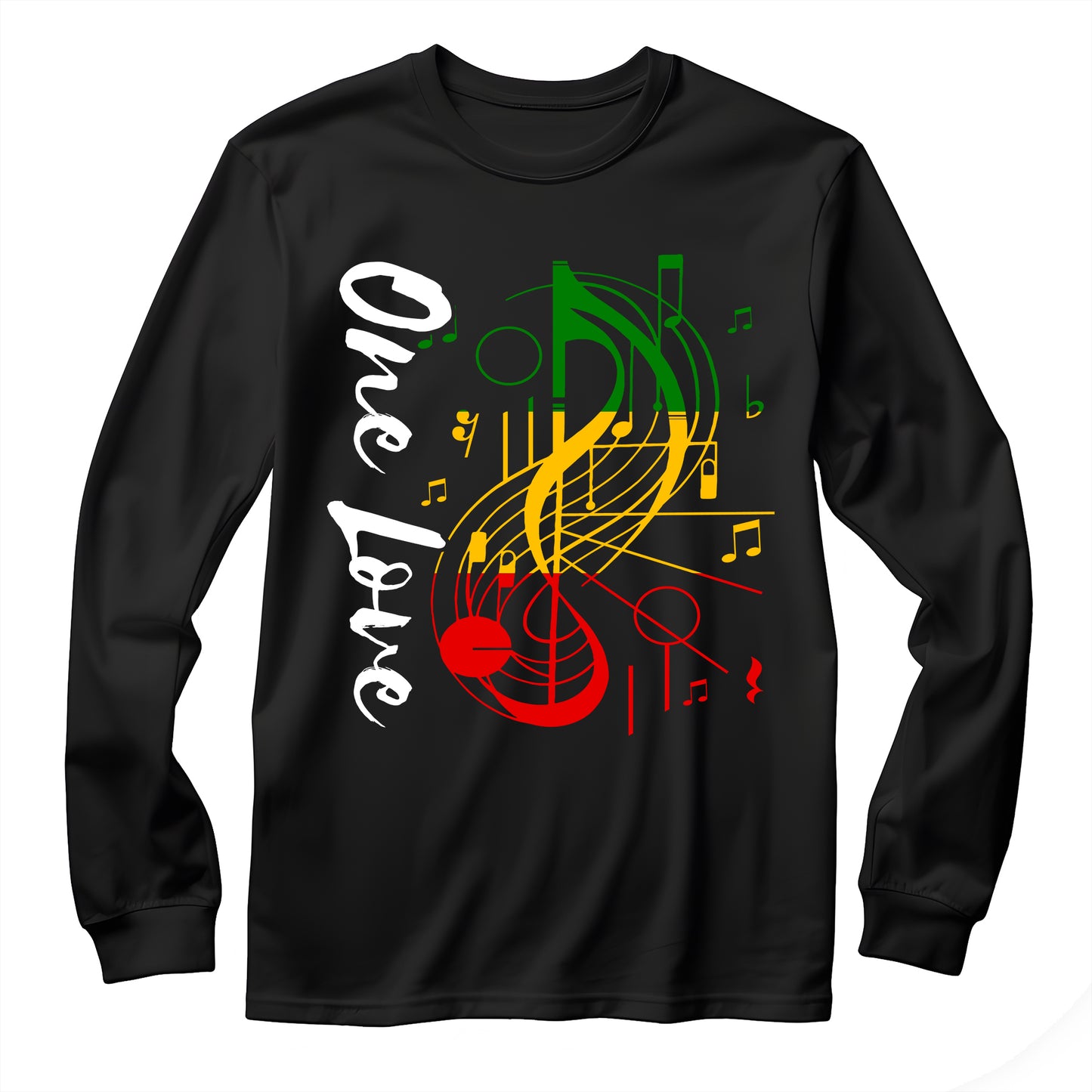 Reggae Music Harmony Note Unisex Long Sleeve