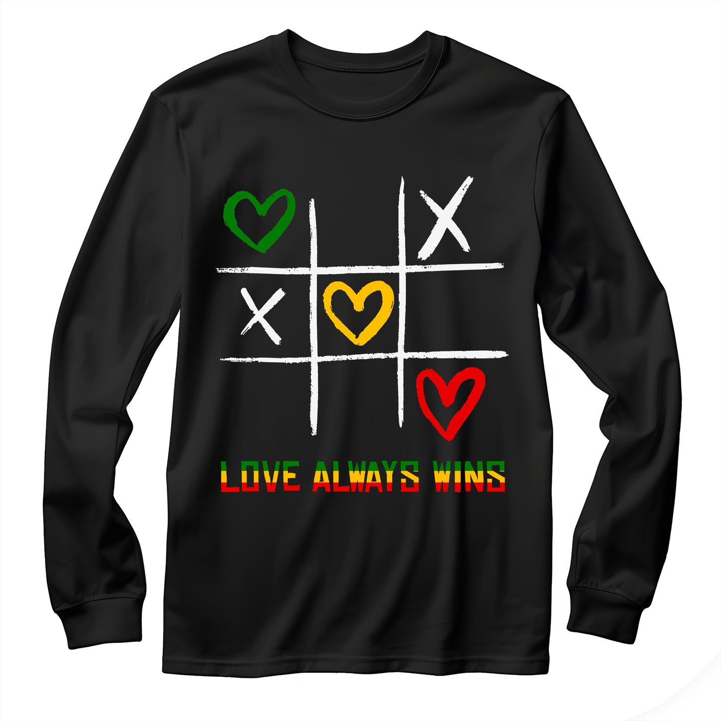 Reggae Love Always Wins Long Sleeve