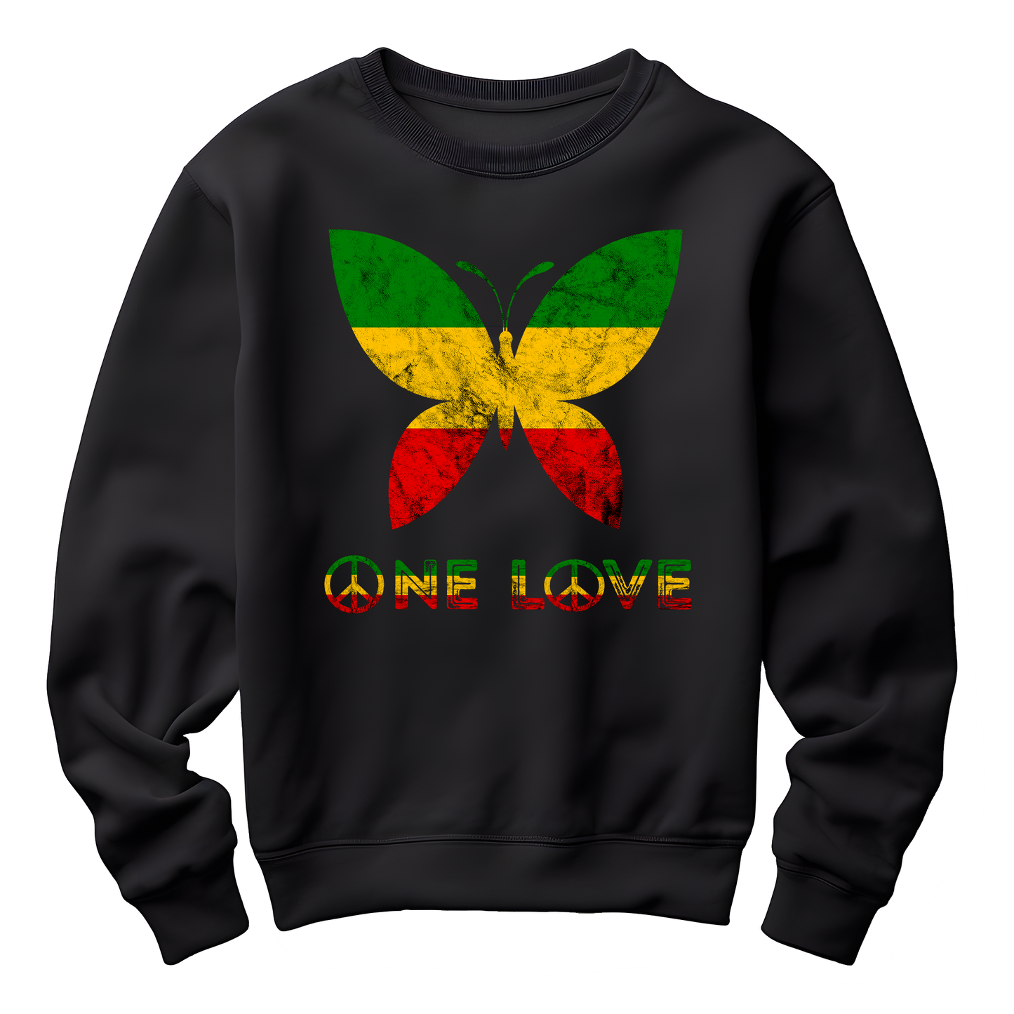 Reggae Butterfly Unisex Sweatshirt