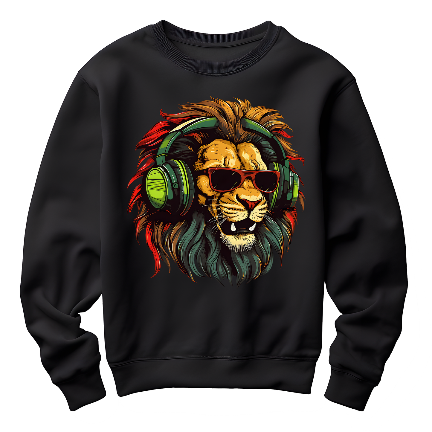 Reggae Music Lion Sweatshirt