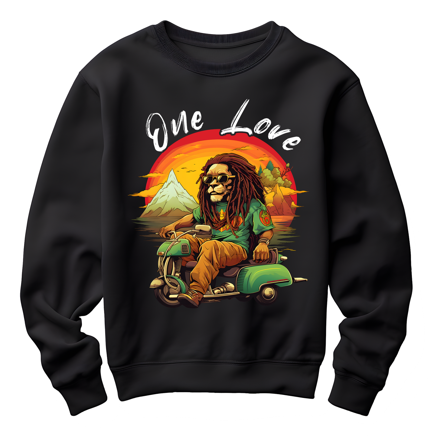 Vacation Reggae Lion Unisex Sweatshirt