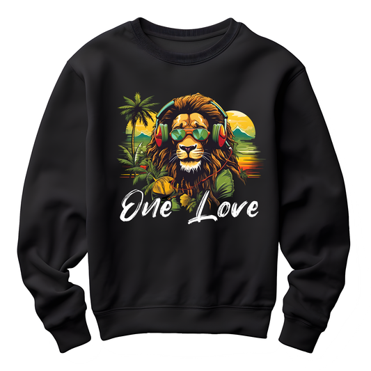 Relax Reggae Lion Unisex Sweatshirt