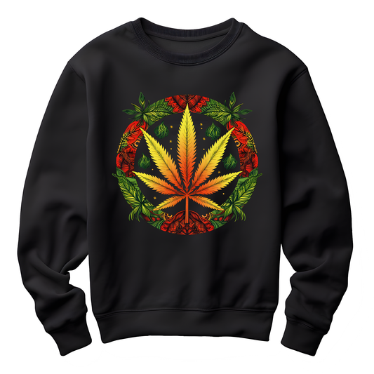 Reggae Peace Mandala Unisex Sweatshirt