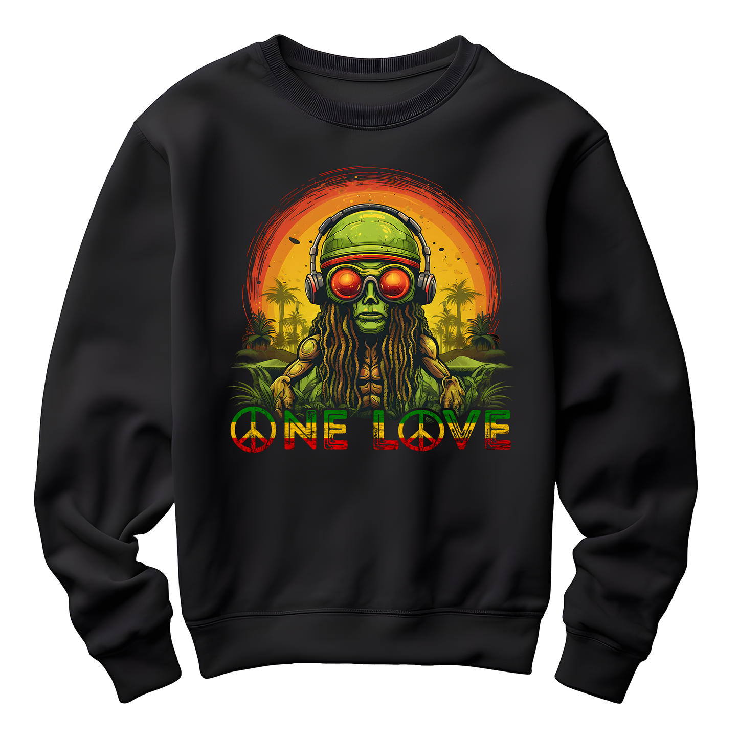 Reggae Alien One Love Sweatshirt