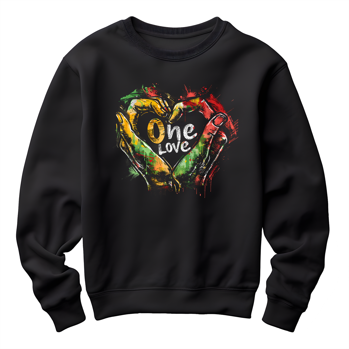 Reggae Hand Heart Sweatshirt