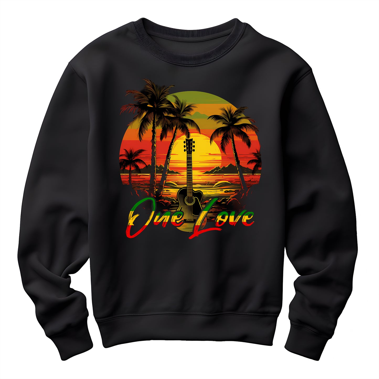 Reggae Sunset Vibe Sweatshirt