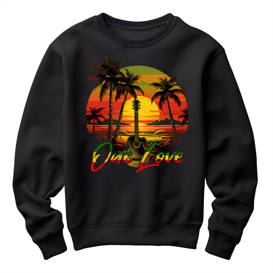 Reggae Sunset Vibe Unisex Sweatshirt