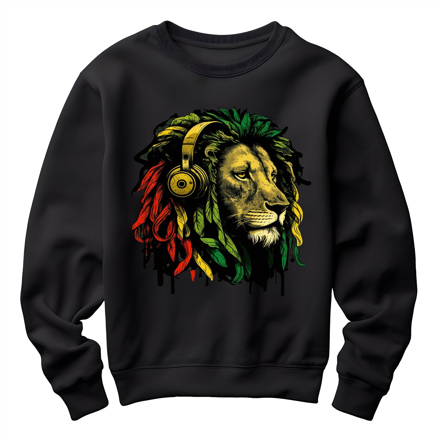 Reggae Music Lion Unisex Sweatshirt