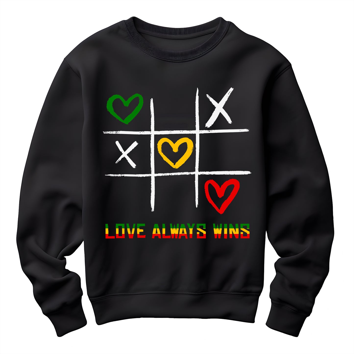 Reggae Love Always Wins Unisex Sweatshirt