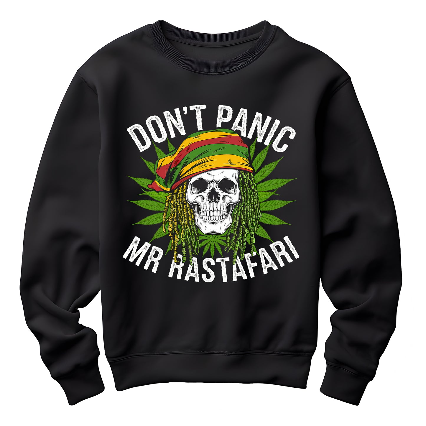 Don't Panic Mr Rastafari Sweatshirt