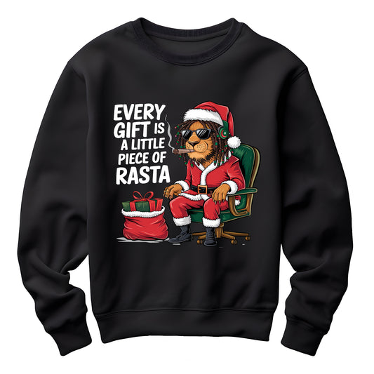 Rasta Gift Peace Christmas Sweatshirt