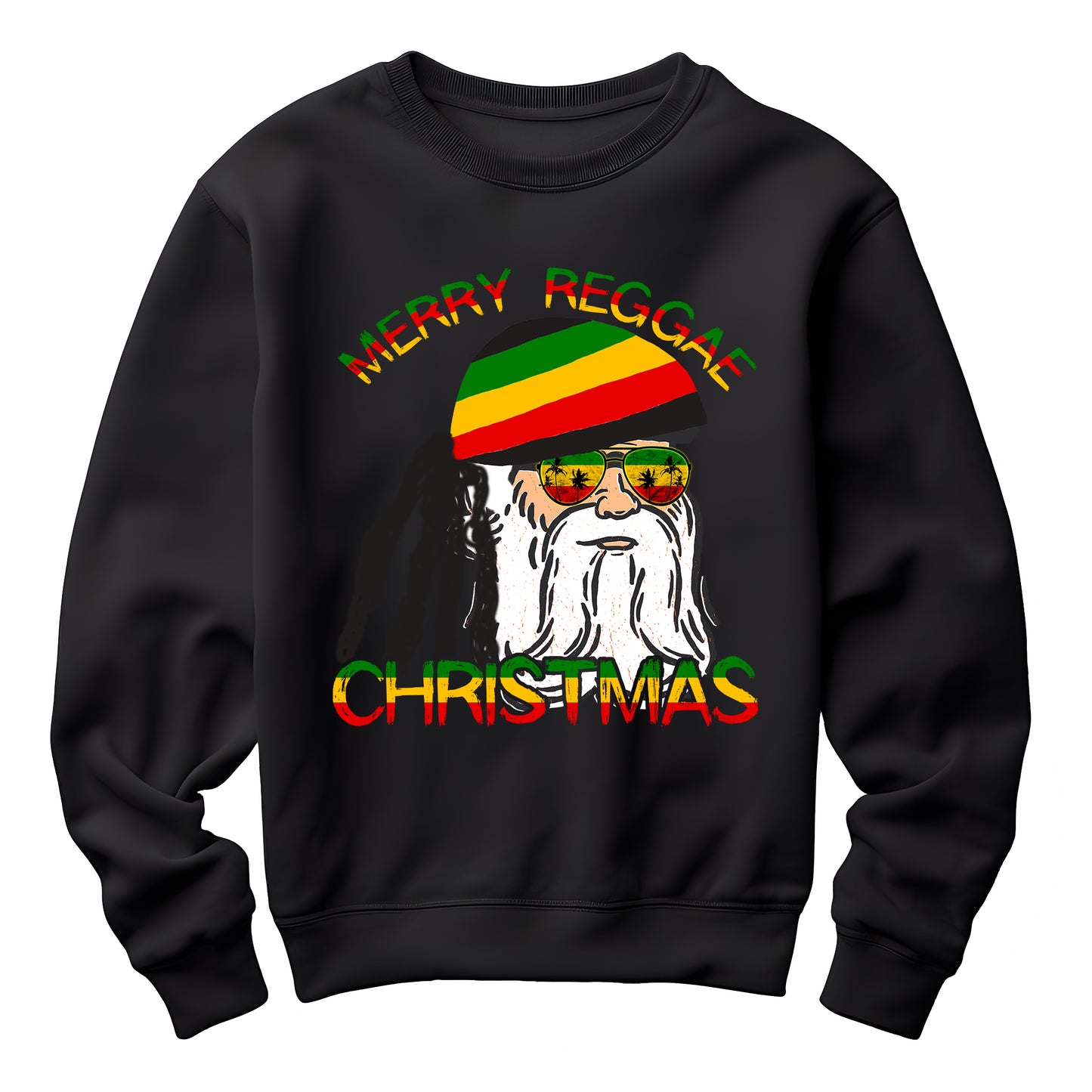 Merry Reggae Christmas Santa Sweatshirt