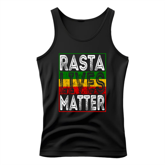 Rasta Lives Matter Unisex Tank Top