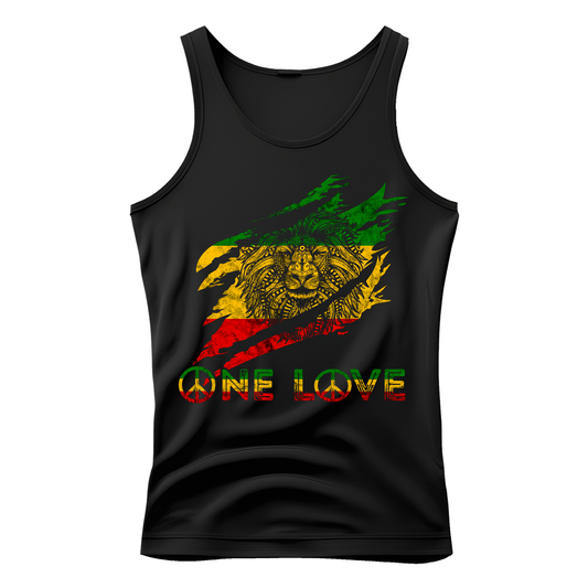 Reggae Lion Claw Tank Top