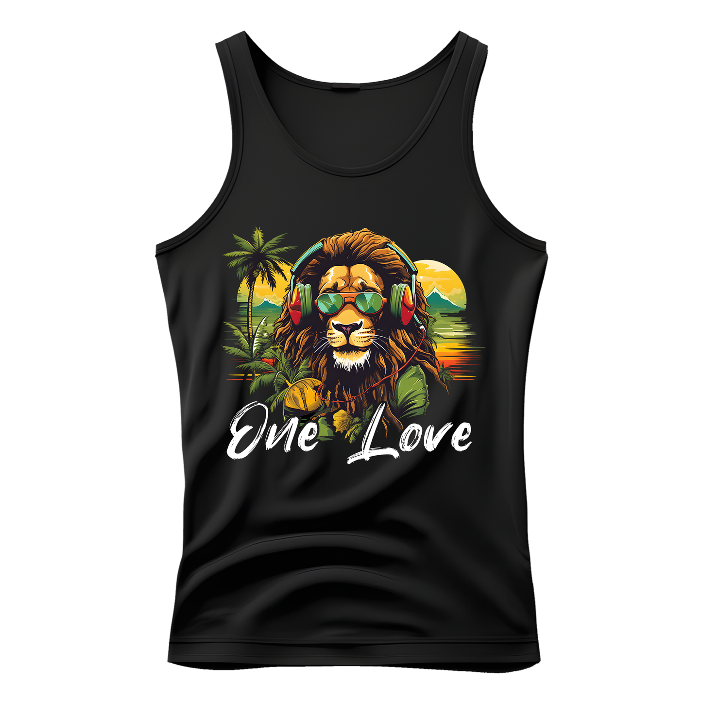 Relax Reggae Lion Tank Top