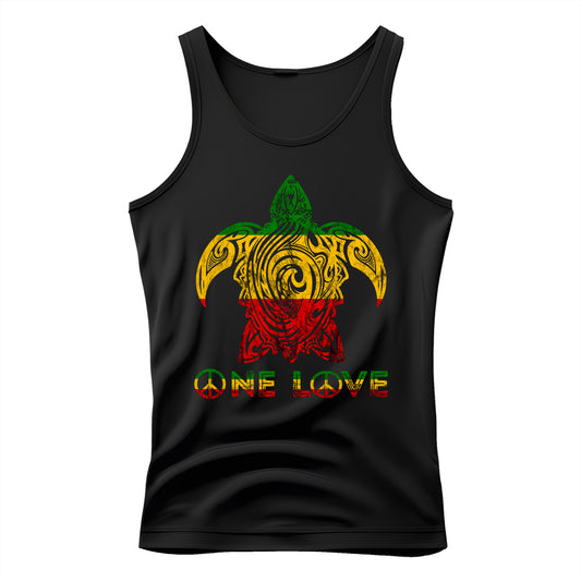 Tribal Turtle Unisex Tank Top