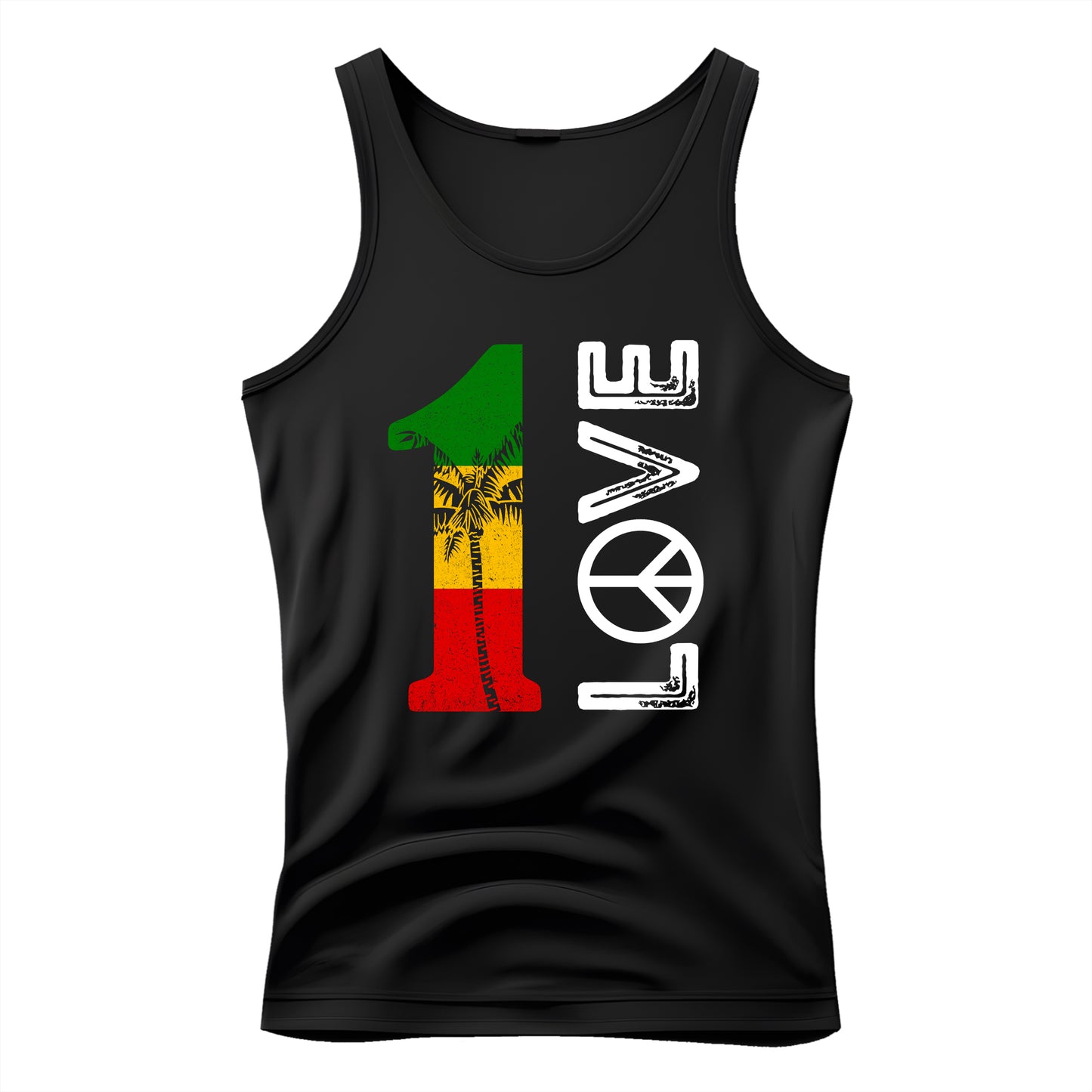 Reggae Vacation 1 Love Unisex Tank Top