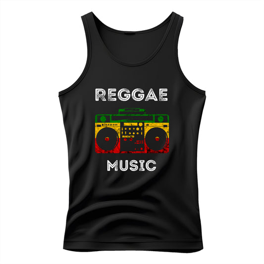 Reggae Music Box Unisex Tank Top