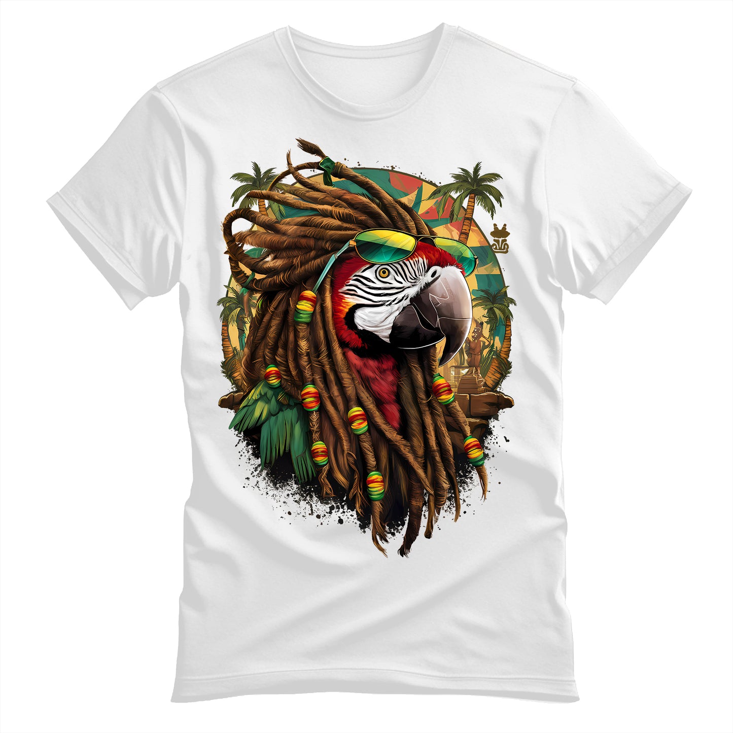 Rasta Parrot Unisex T-Shirt