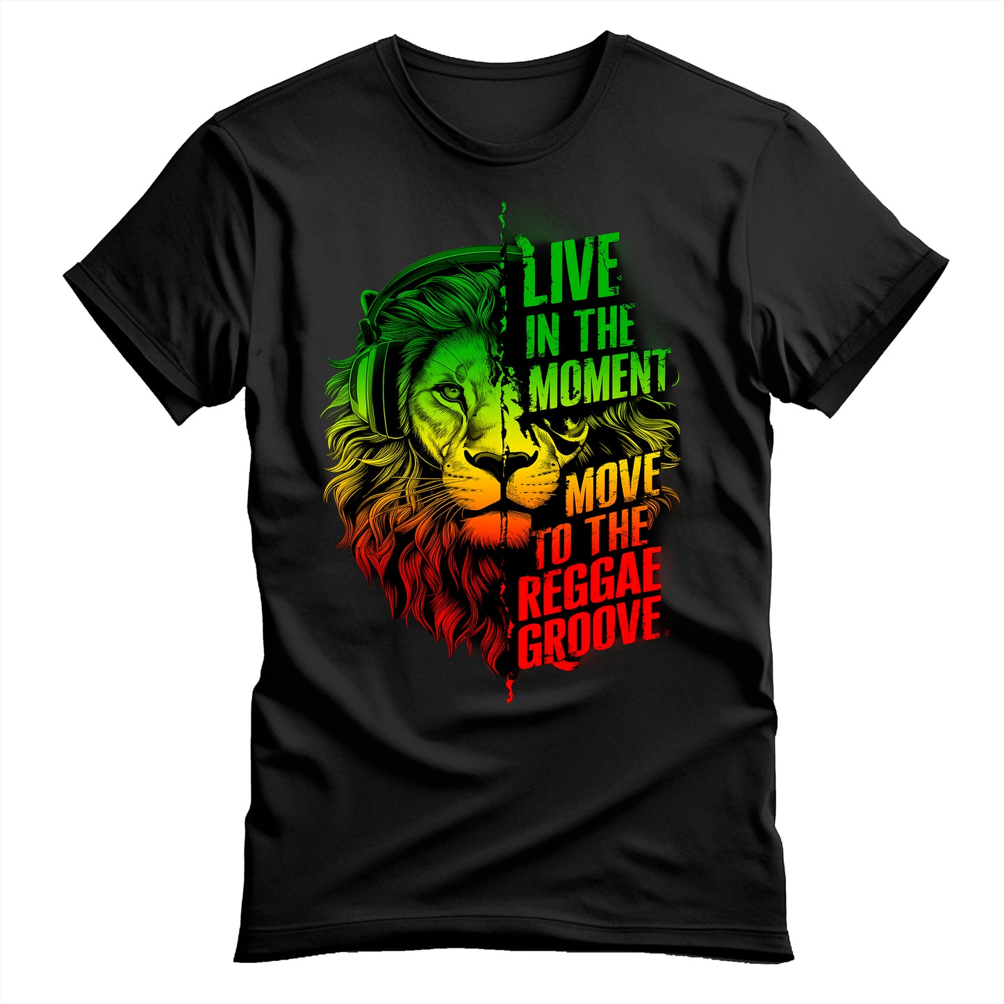 Reggae Lion Groove Unisex T-Shirt