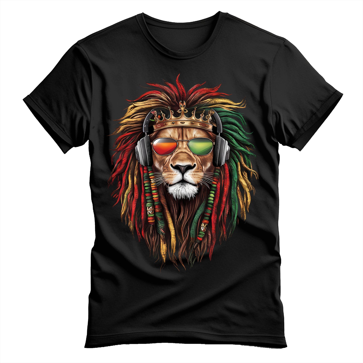 Reggae Lion Of Judah T-Shirt