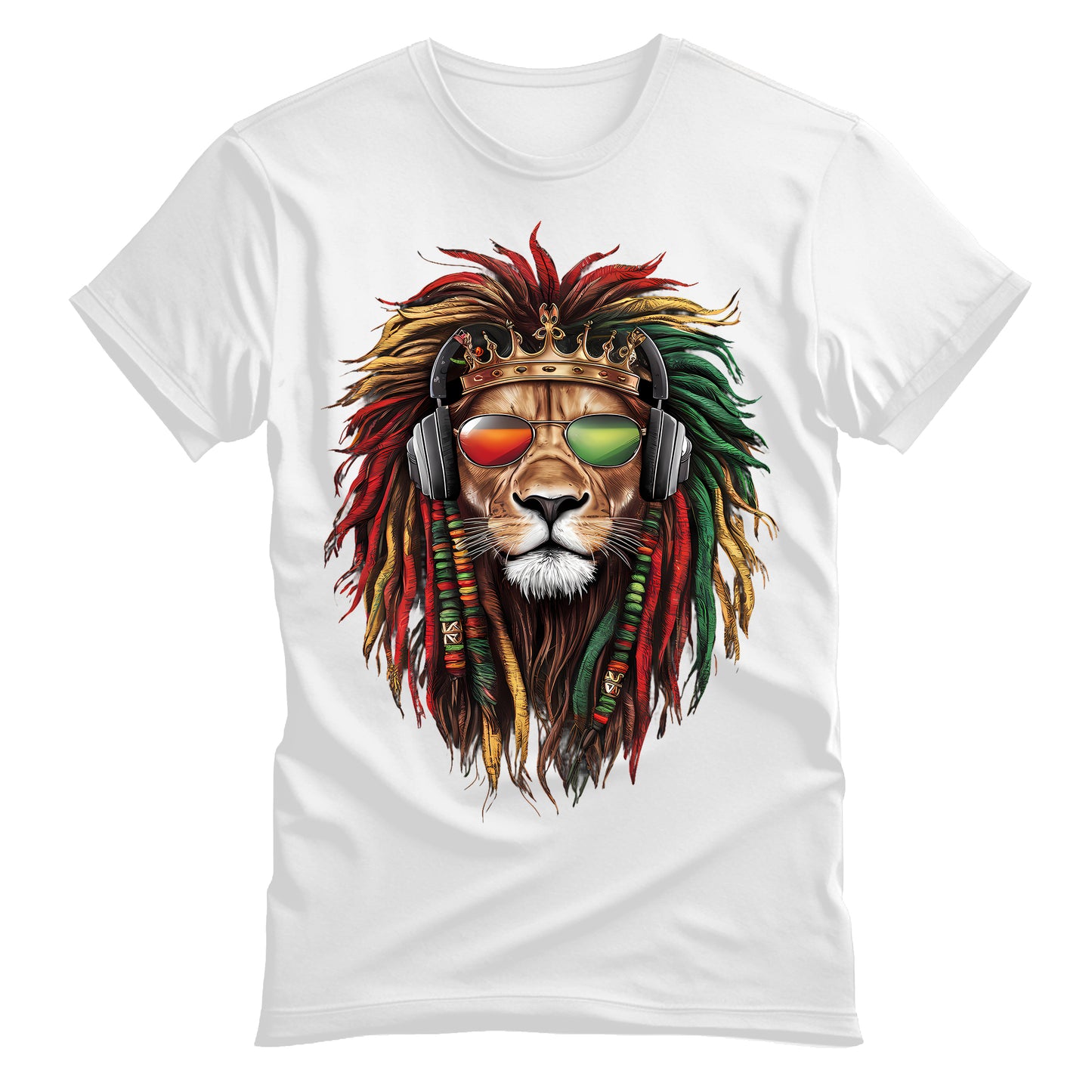 Reggae Lion Of Judah T-Shirt