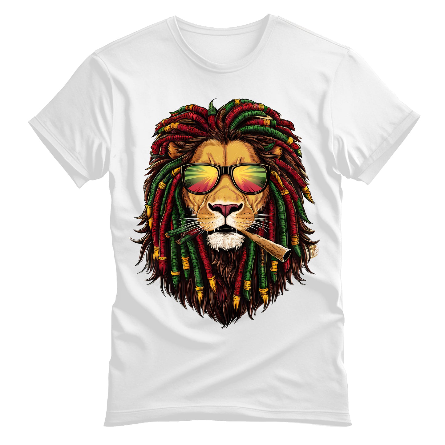 Rasta Lion Roots T-Shirt