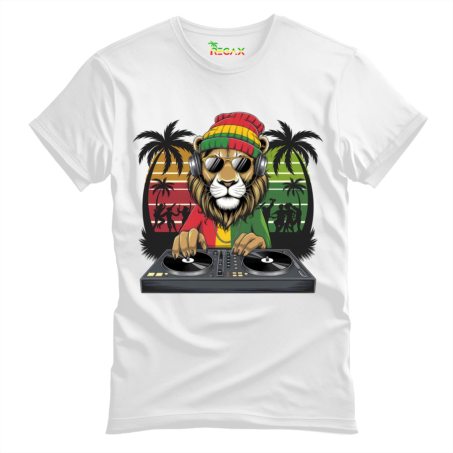 Reggae Lion DJ T-Shirt