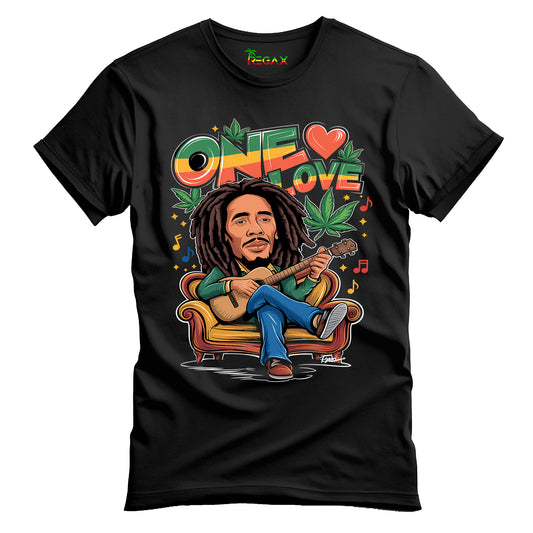 Reggae One Love Bob T-Shirt